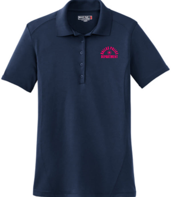 DPD Navy Polo Pink Embroidery Patch
