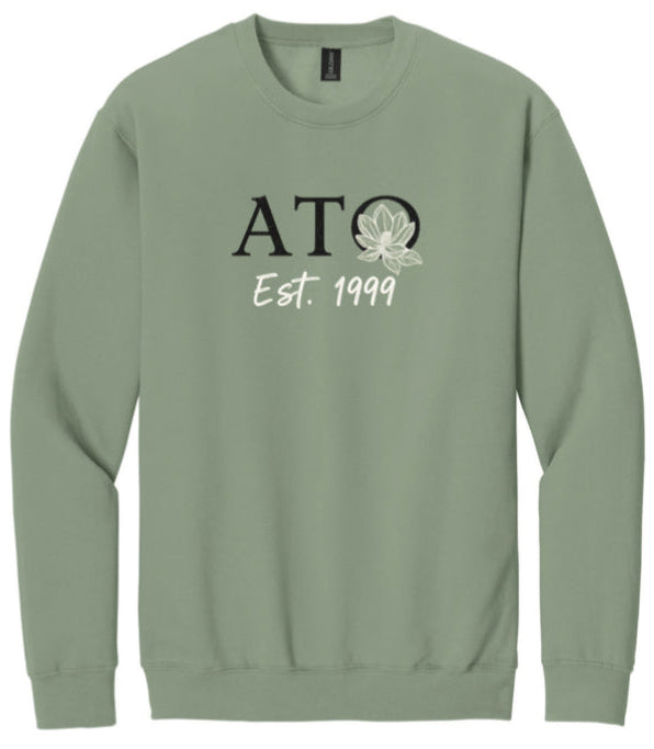 ATO Magnolia Style Sage Sweatshirt