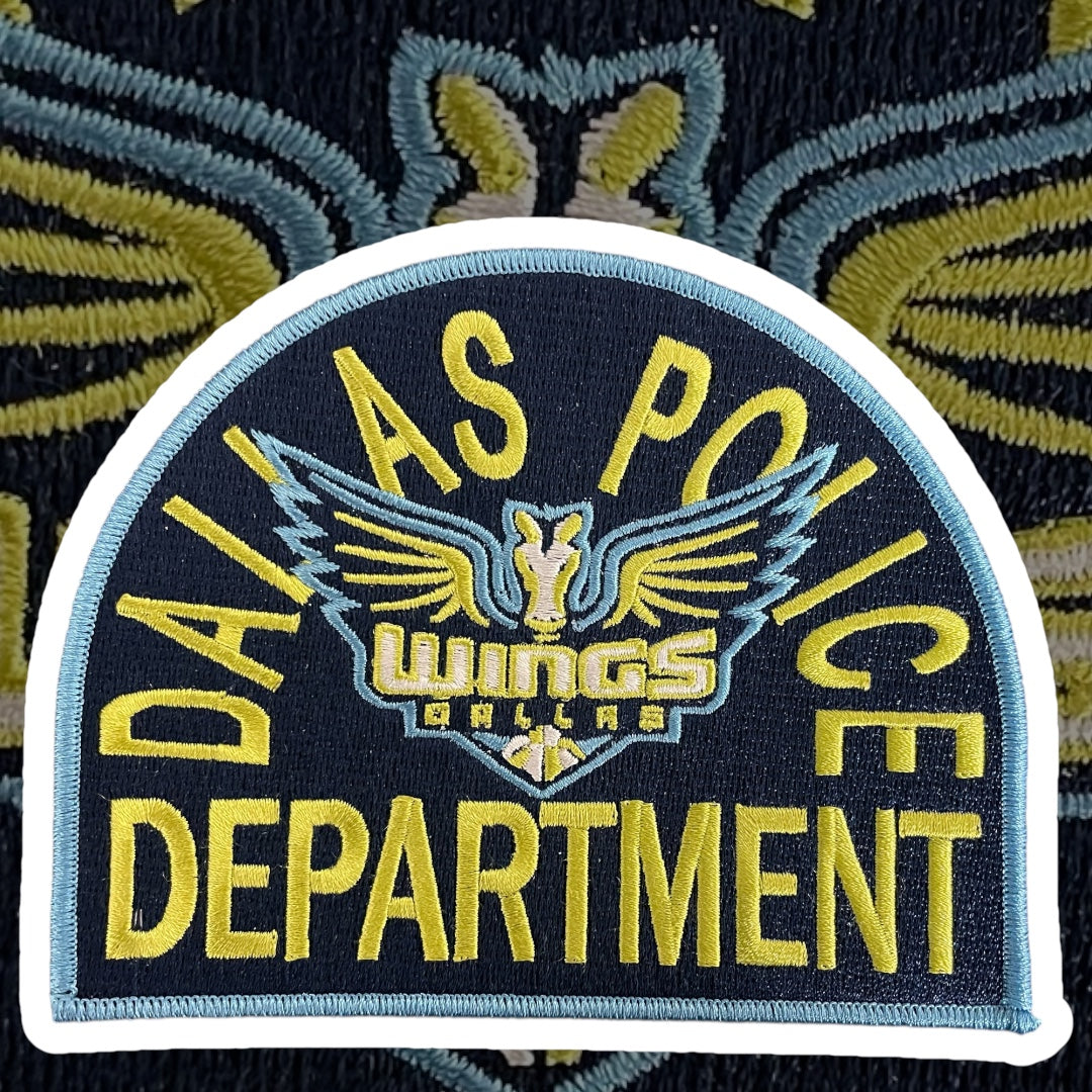 Dallas Police Department Wings Patch