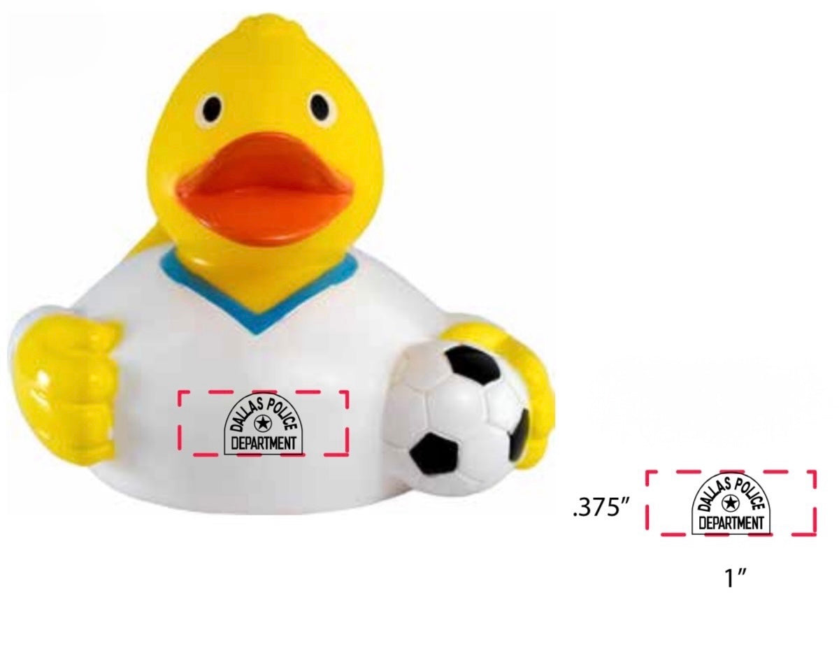 Cute Rubber Duck Soccer ⚽️