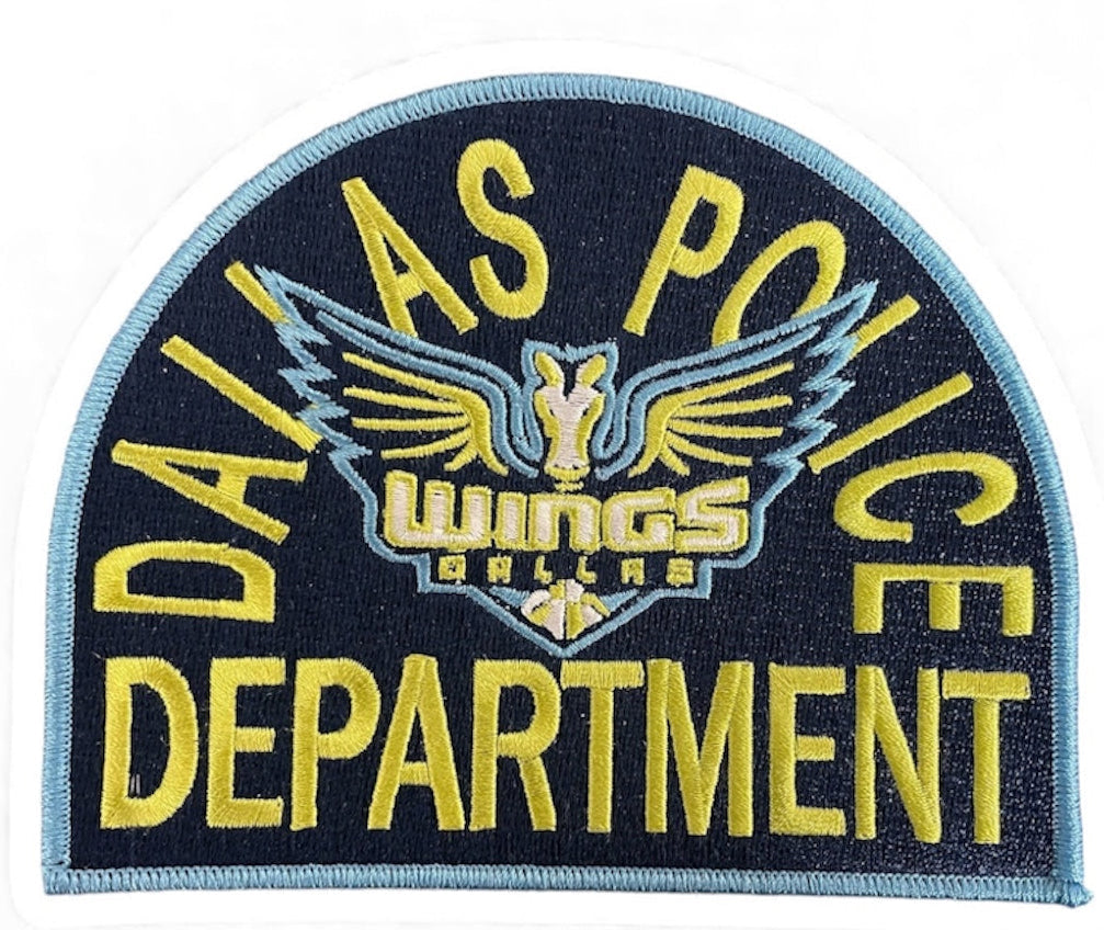 Dallas Police Department Wings Patch