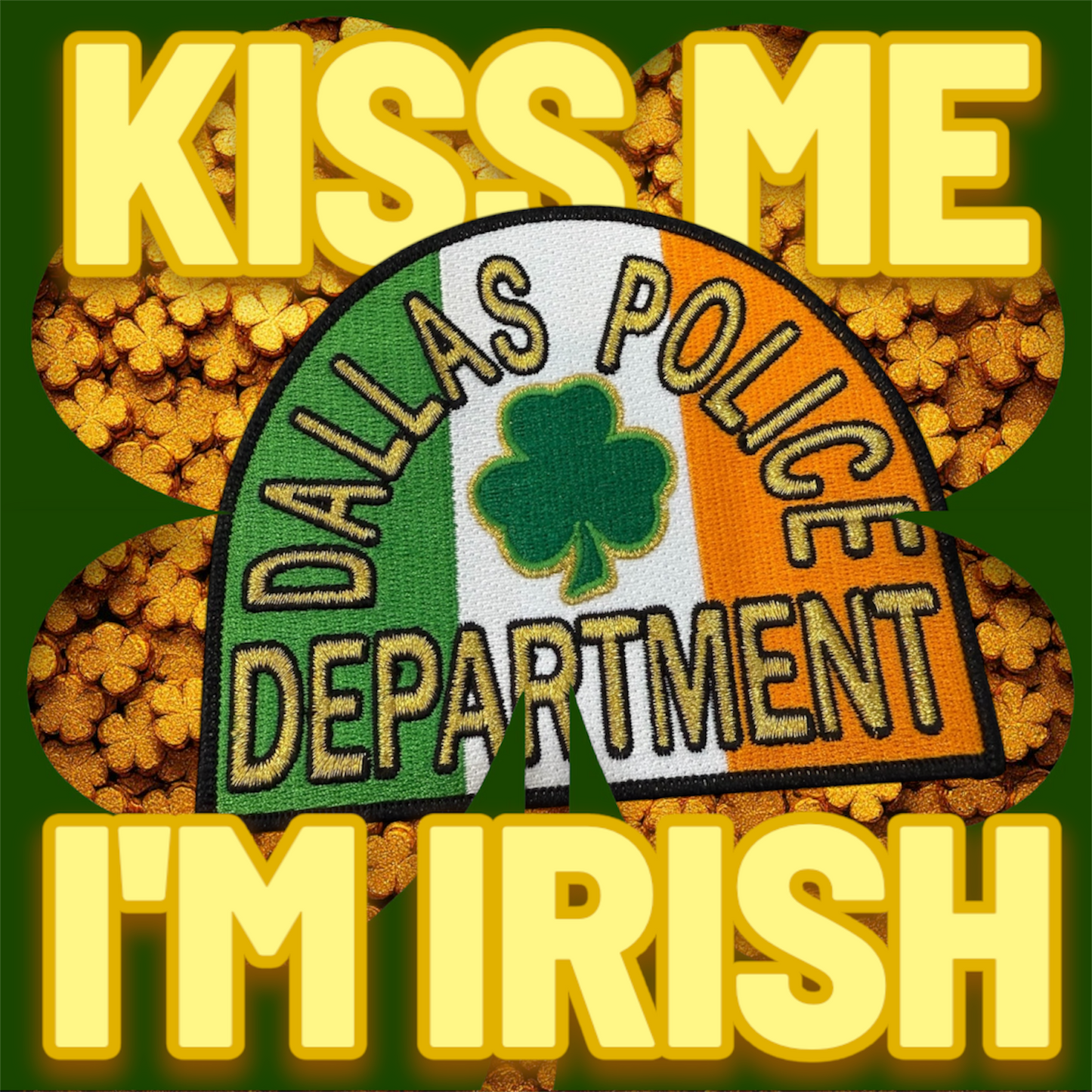Dallas Police Department Irish Patch