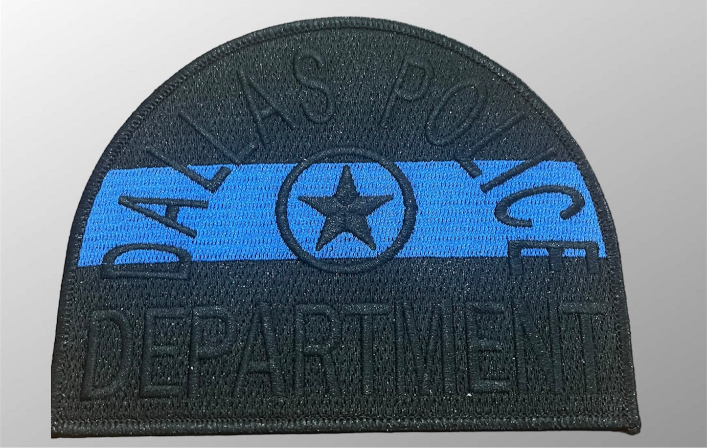 Dallas Police Department THIN BLUE LINE Patch
