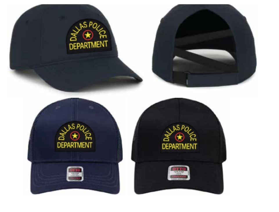 Hats - Dallas Police Patch Ponytail Ladies