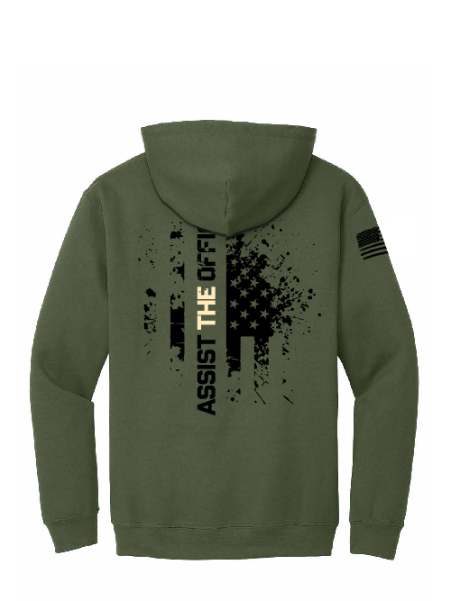 ATO Hoodie Military Green/Black