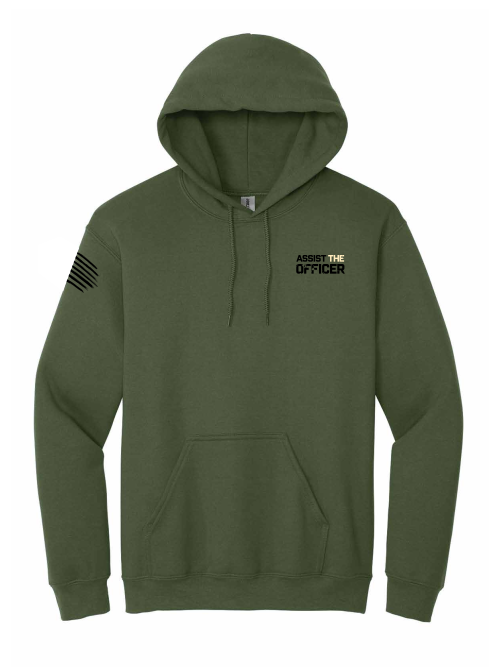 ATO Hoodie Military Green/Black