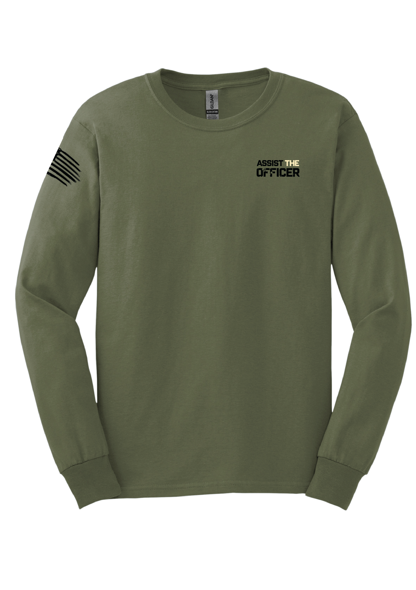 Long Sleeve Shirt Military Green