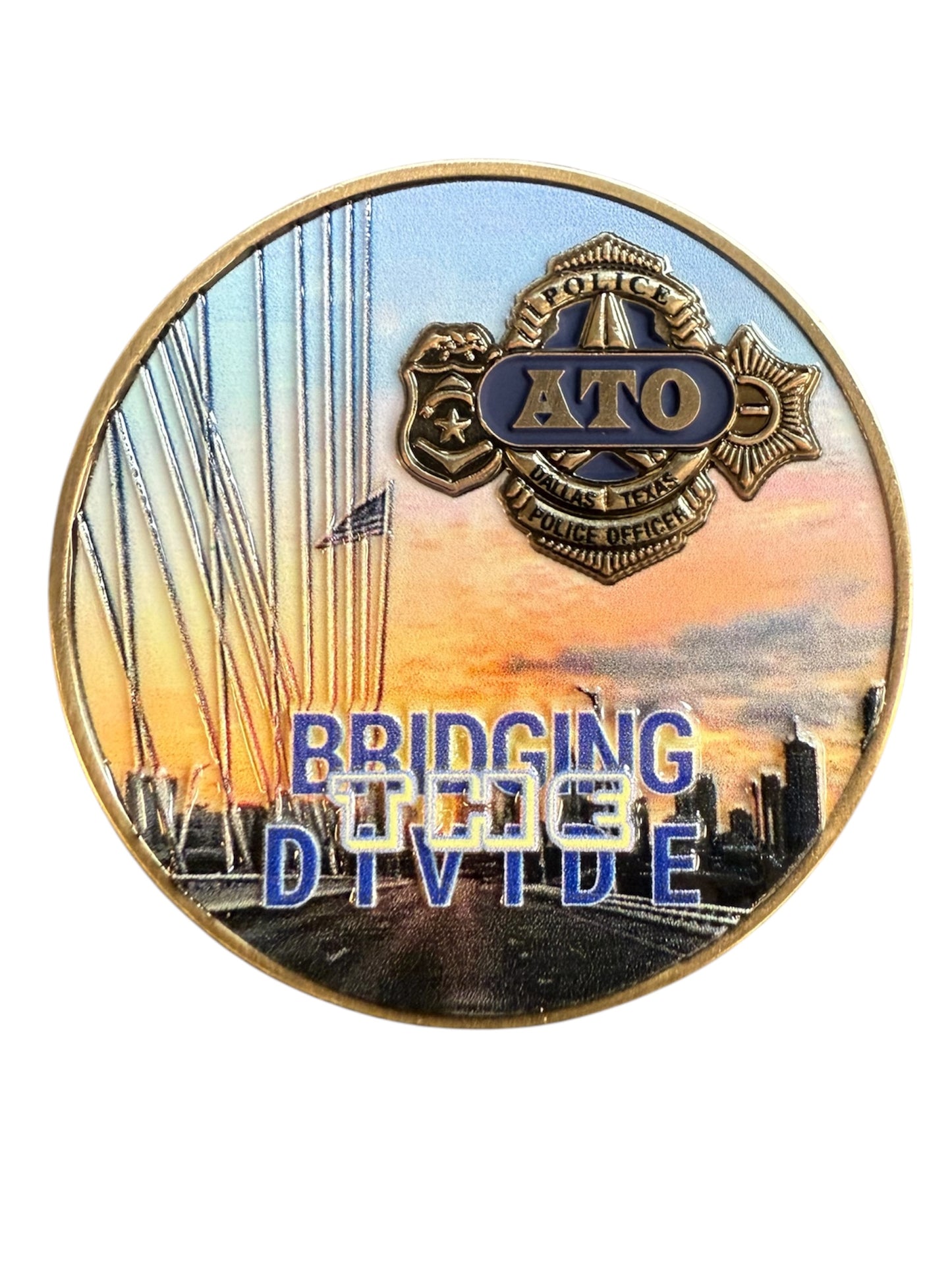 Challenge Coin 3D ATO Bridging the Divide