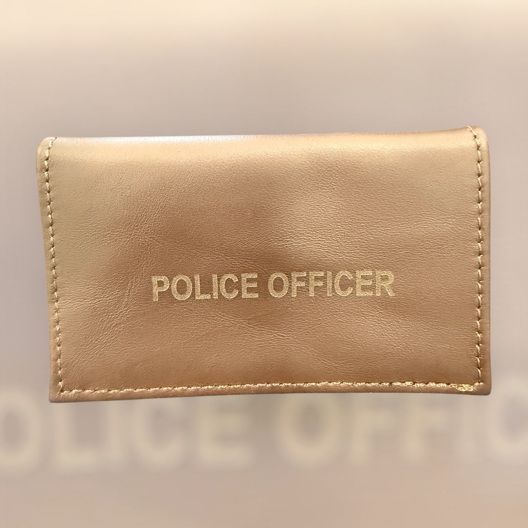 Leather Police Officer Wallet