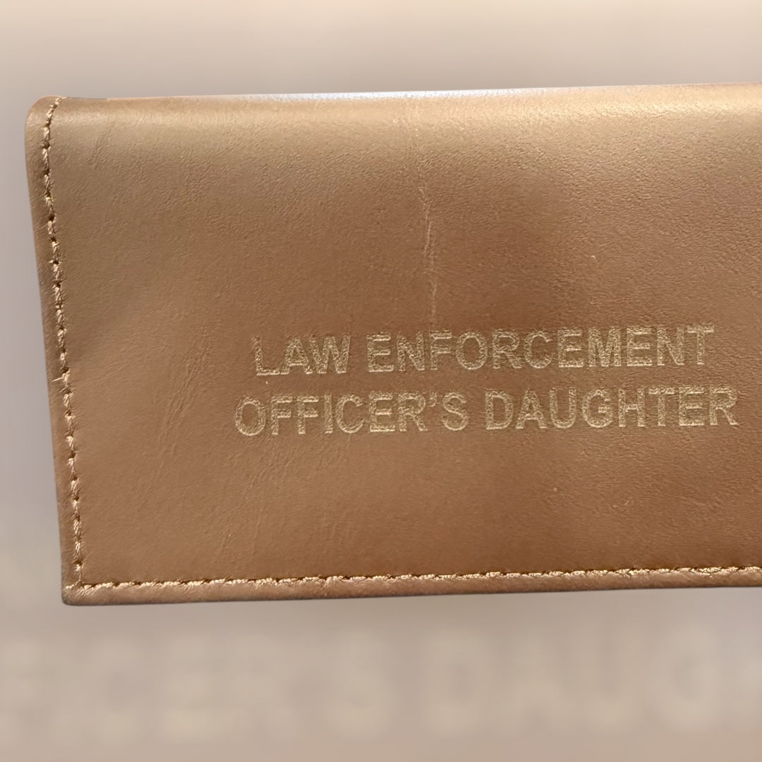 Law Enforcement Family Wallet Daughter/Son