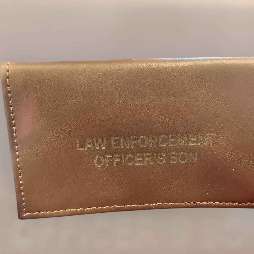 Law Enforcement Family Wallet Daughter/Son