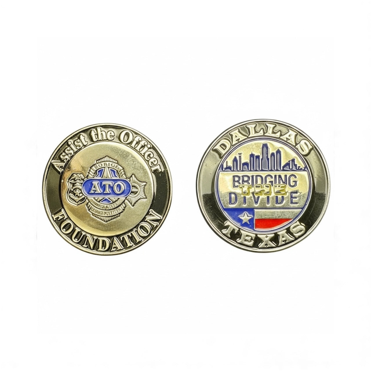 Challenge Coin Bridging the Divide