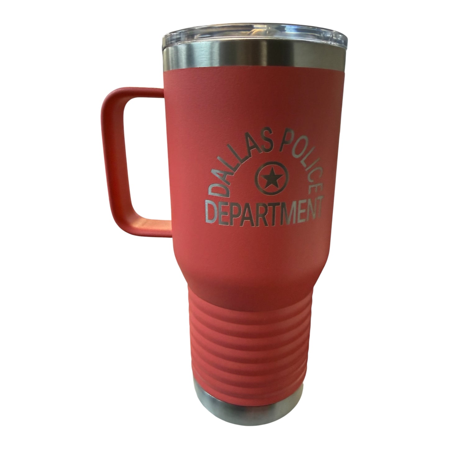 Tumbler Dallas Police Department Coral