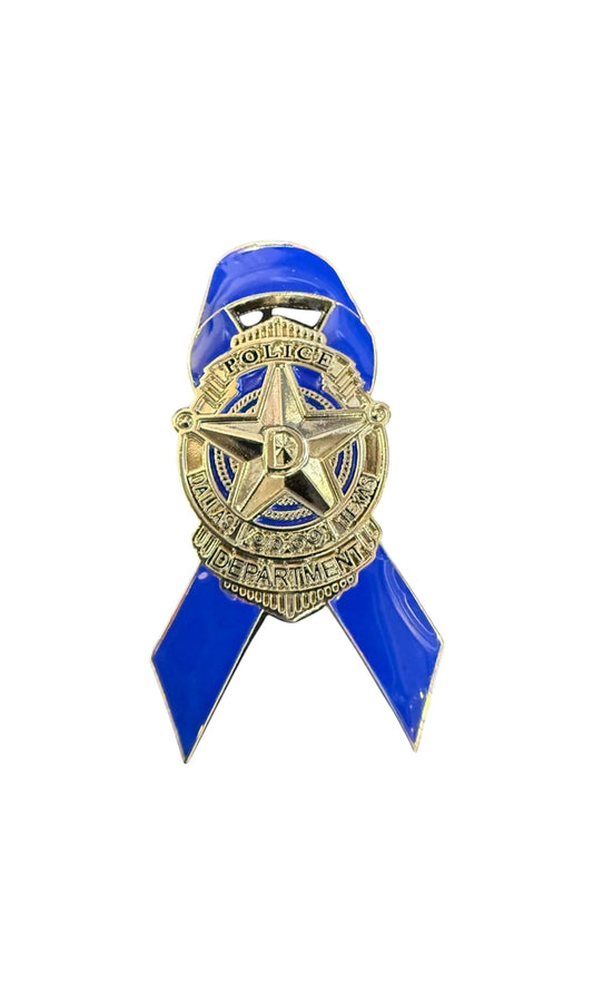 ATO Ribbon Lapel Pin Blue