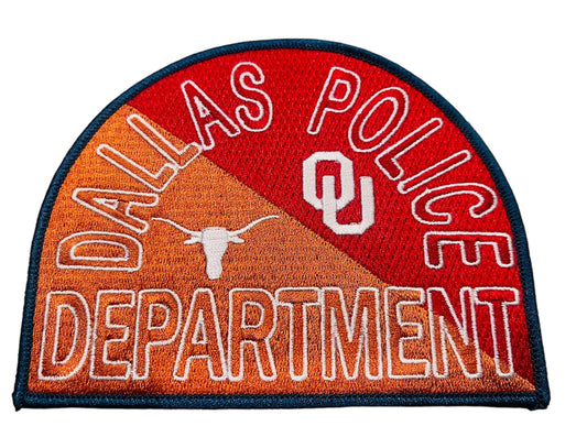 Dallas Police Department UT/OU Patch