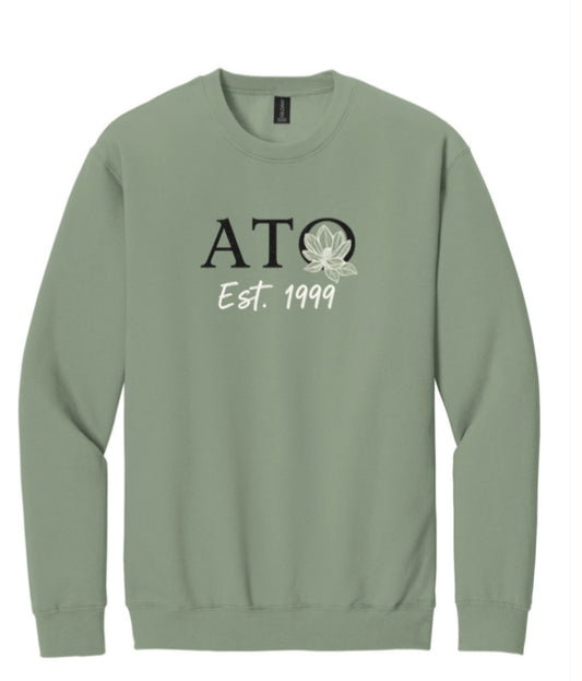 ATO Magnolia Style Sage Sweatshirt
