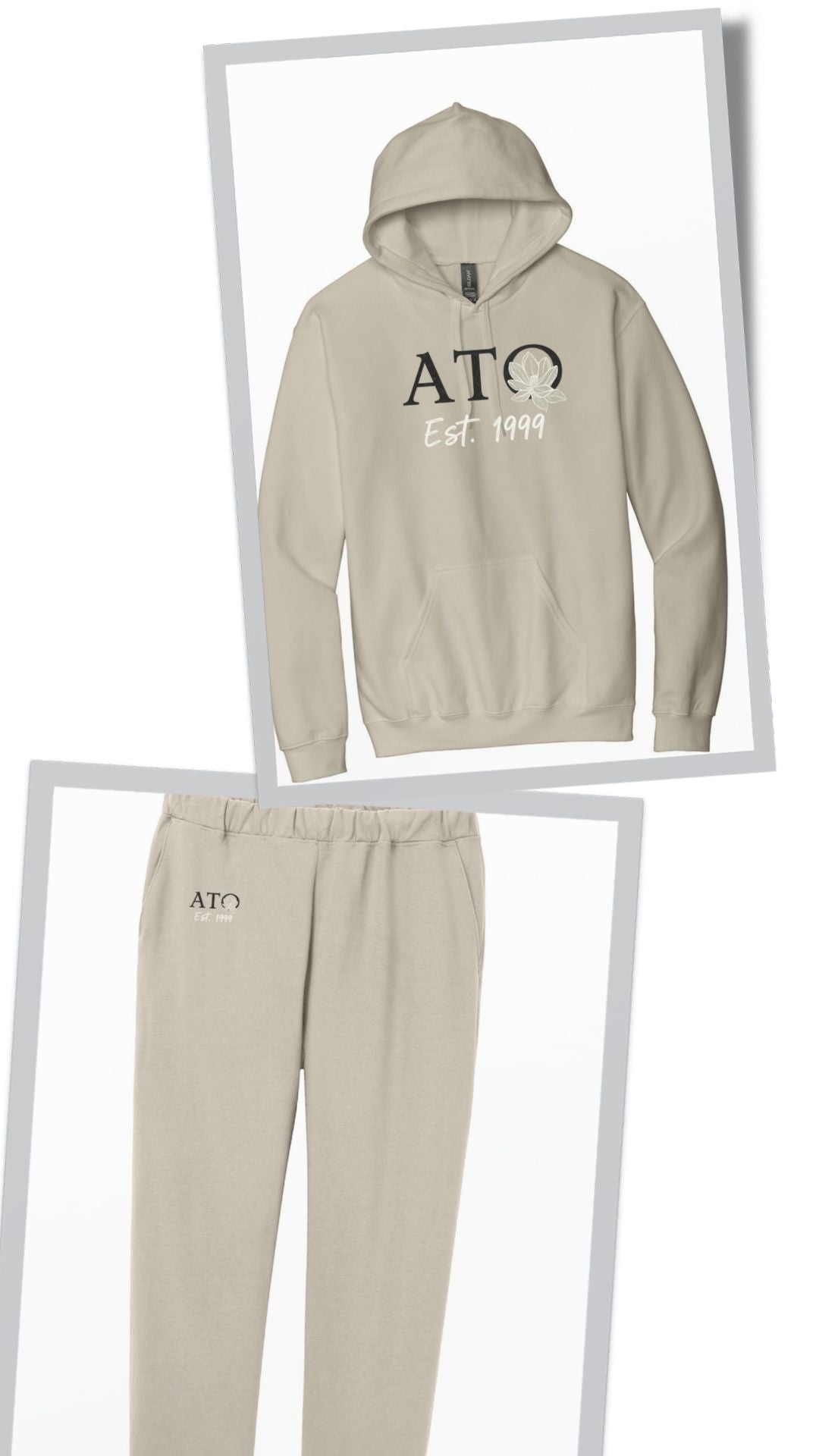 ATO Magnolia Style Sand Hoodie