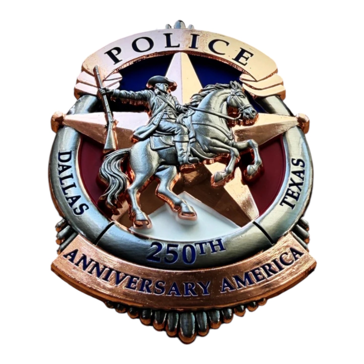 Badge 250th America Anniversary