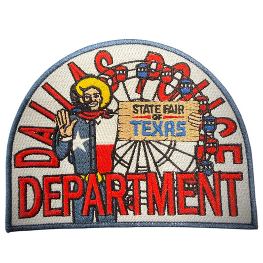 Dallas Police Department State Fair Patch