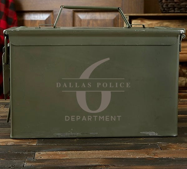 Dallas Police Department Ammo Can
