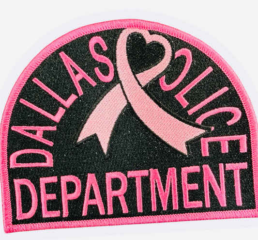 Dallas Police Department Cancer Patch NEW💕