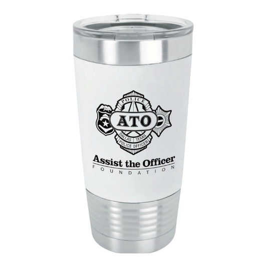 Tumbler Black & White Assist The Officer