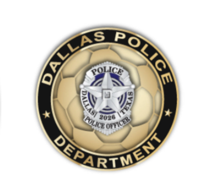 FIFA World Cup 26 Coin Dallas Police Department