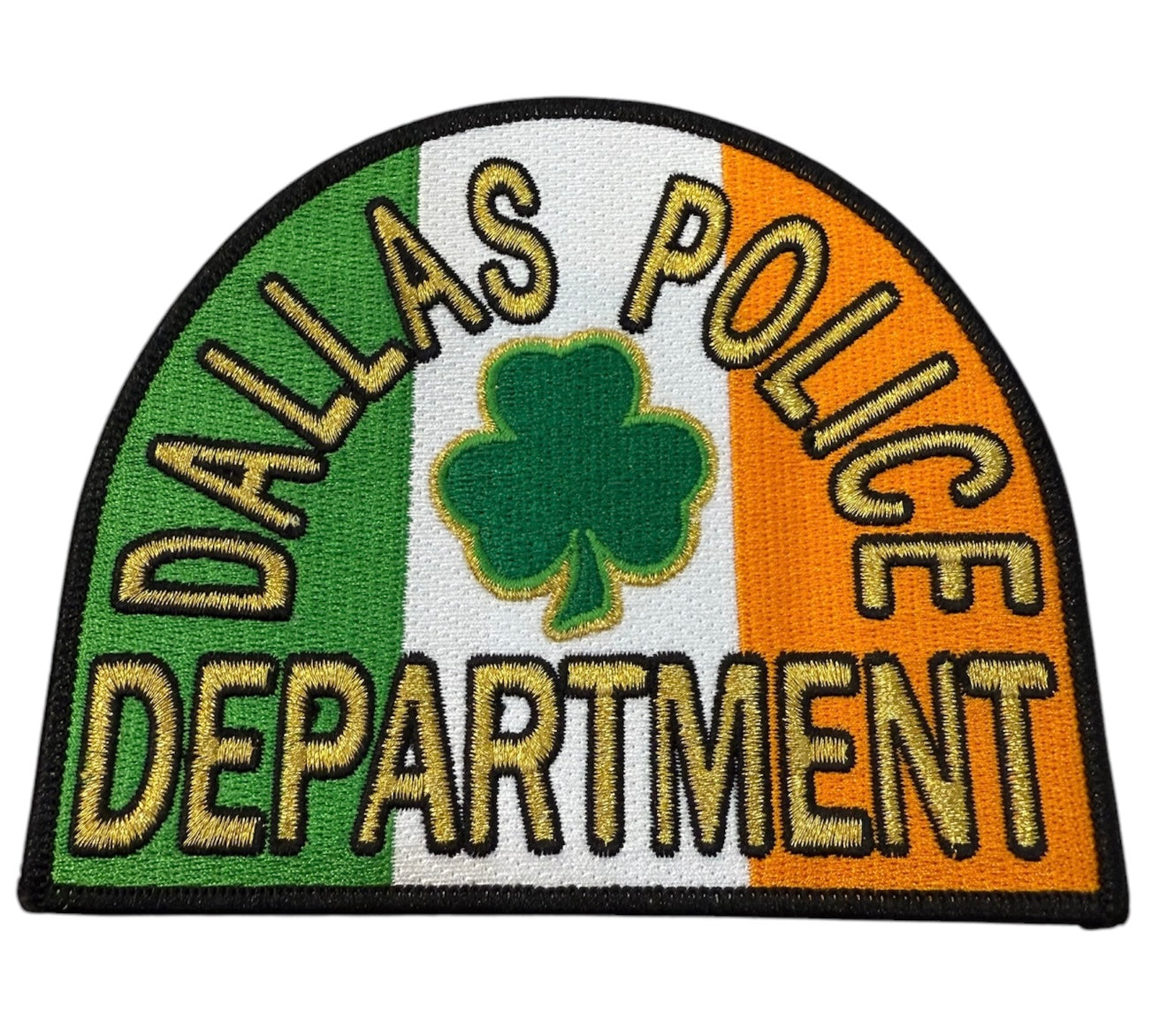Dallas Police Department Irish Patch