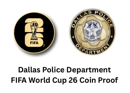 FIFA World Cup 26 Coin Dallas Police Department