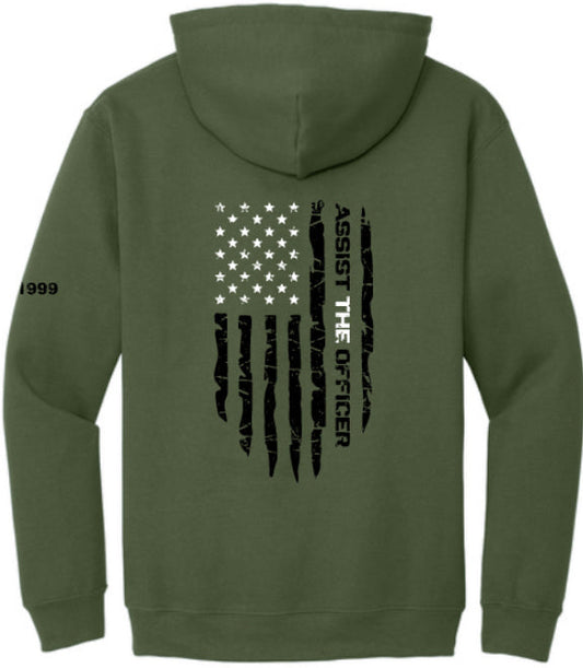 ATO Hoodie Military Green NEW