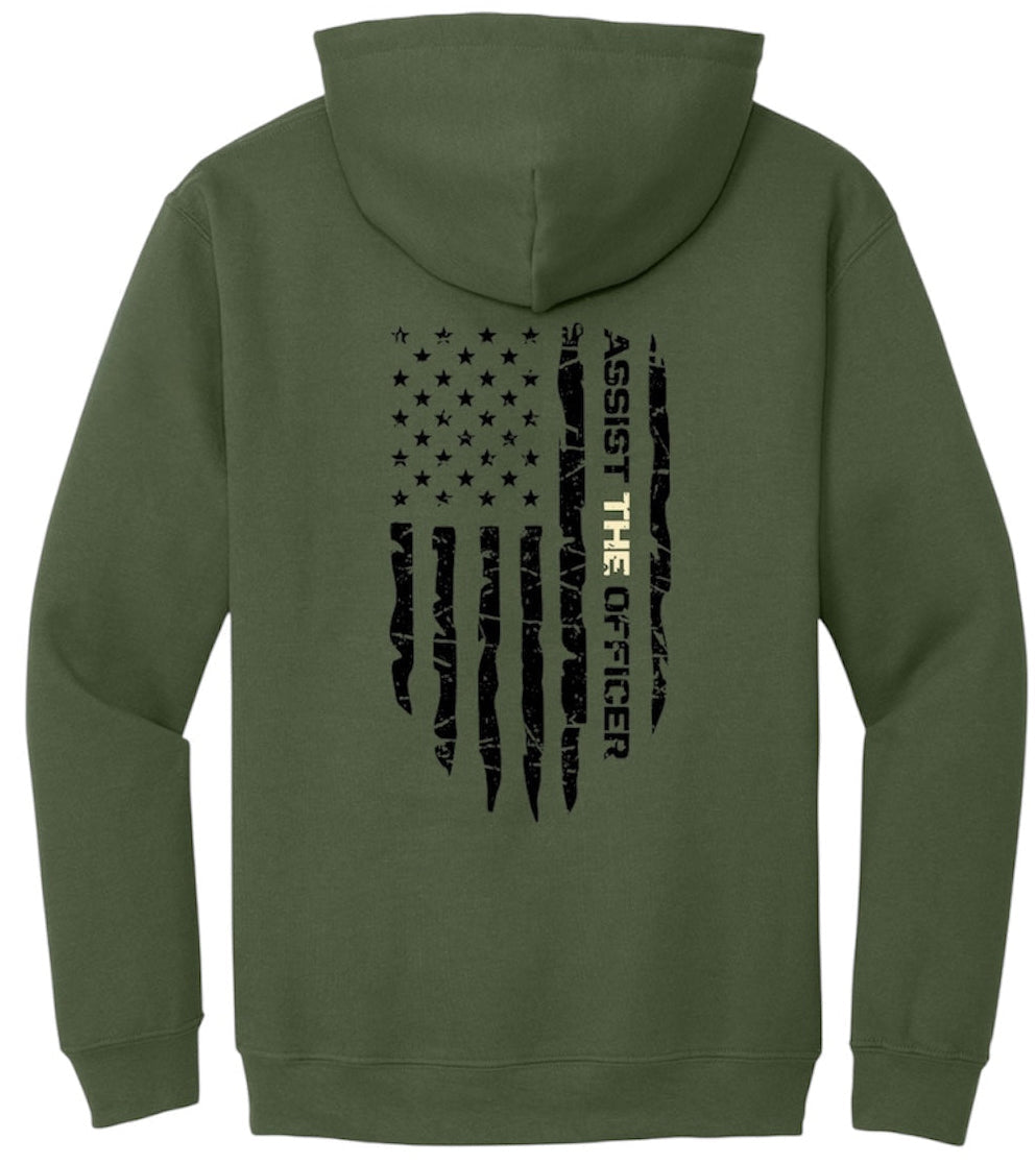 ATO Hoodie Military Green NEW