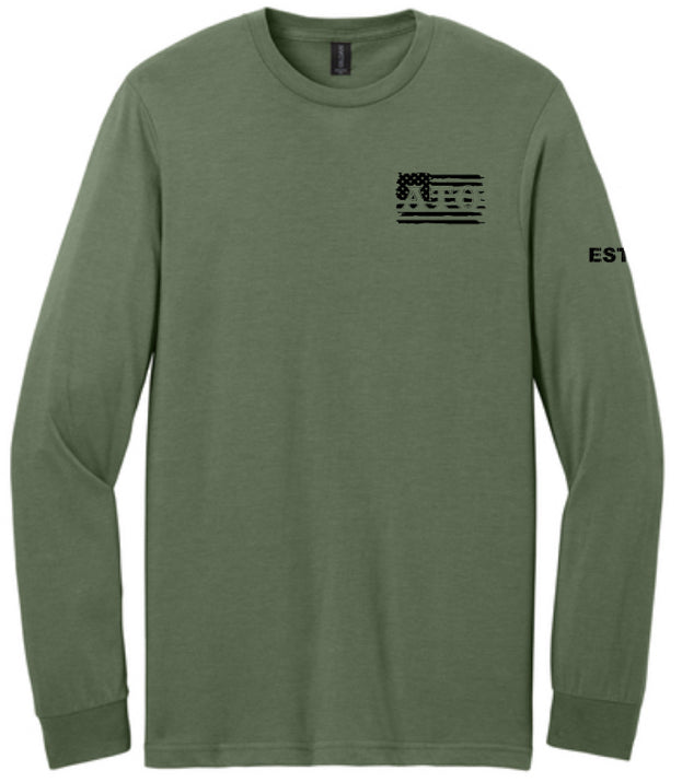 Long Sleeve Military Green NEW