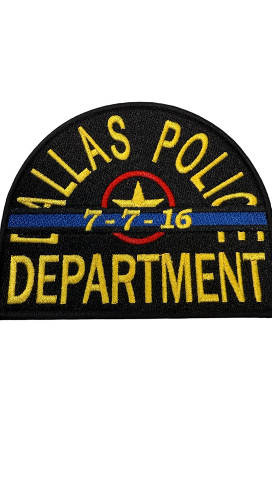 Dallas Police Department 7-7 Patch