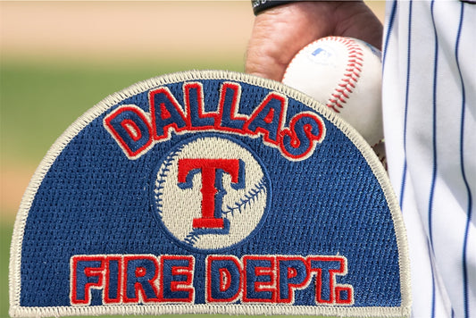 Dallas Fire Dept. 🔥 Rangers Patch